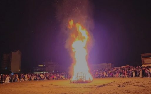 ¿Por qué se observó una columna de fuego gigante en Rada Tilly?