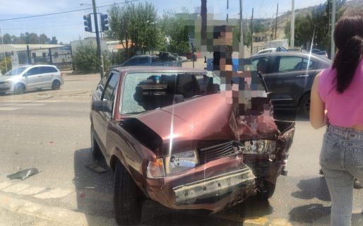 Un adolescente fue trasladado al Hospital Regional tras un fuerte accidente