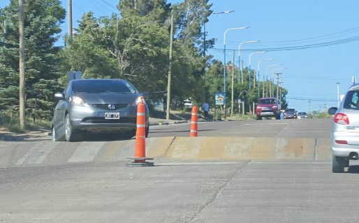 Se levantó la calzada en una transitada arteria de Km3