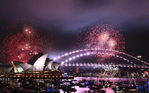 Australia recibió el 2025 de la mano de Robbie Williams
