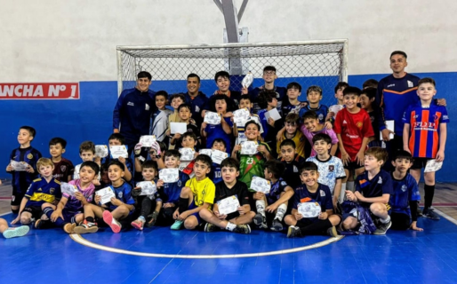 La CAI celebró el cierre de año de la escuela de fútbol