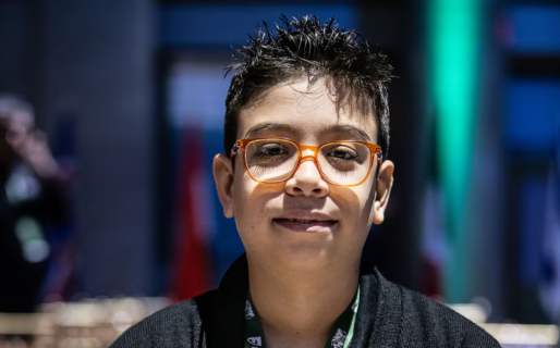 Faustino Oro fue el mejor de los argentinos en el Mundial de Ajedrez Rápido en Nueva York