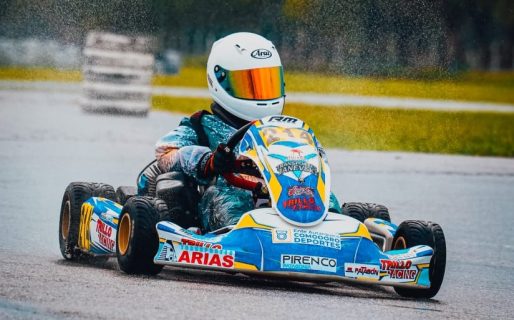 Karting: Lucio Bergia fue Top 5 la doble fecha del Argentino en Río Cuarto