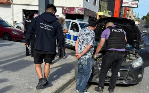 Hallaron en un control de tránsito un vehículo robado en Comodoro