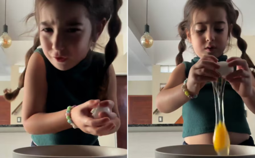 Una nena de 4 años se quejó de que su mamá la hace cocinar y cuidar a su hermano: “Son unos vagos”