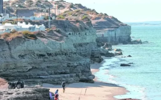 Un menor de 10 años cayó de un acantilado en Las Grutas