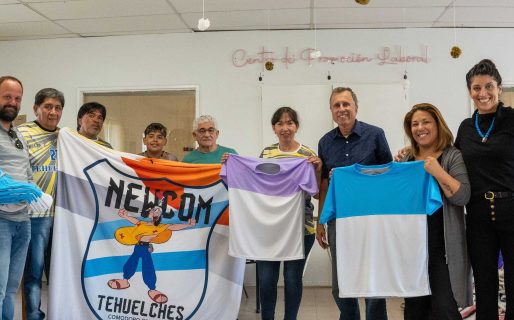 El CPL Municipal concretó la primera entrega de indumentaria deportiva a equipos de fútbol infantil y newcom