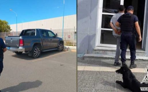 Robaron materiales de construcción del Estadio Centenario y fueron sorprendidos por la policía