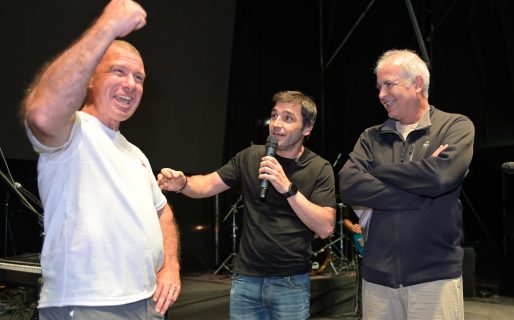 Torres acompañó la segunda edición de la Fiesta de la Cereza en Gaiman