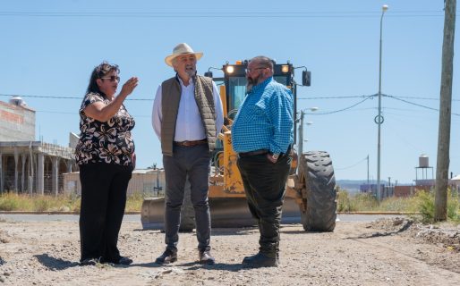 Othar supervisó trabajos viales en COMIPA