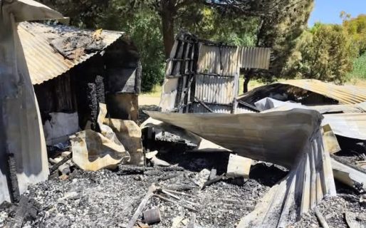 Se le incendió la casa, perdió todo y realizan una colecta para ayudarla