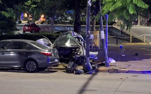 Corría picadas a 120km/h, perdió el control del auto y mató a una madre y su hija