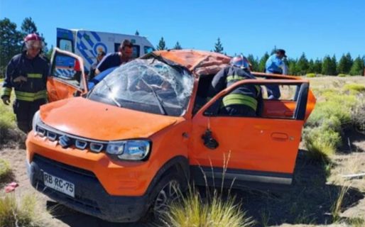 Un vecino ayudó a una familia chilena tras un accidente en la Ruta 40