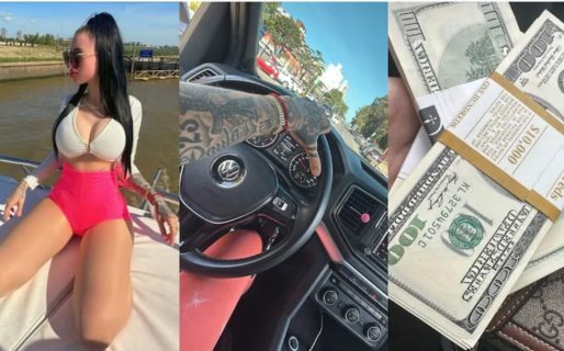 Armas, dólares y paseos en yate: quién es la joven que atropelló a un nene  y se burló en redes