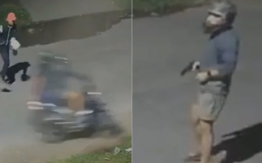 Un policía de civil iba en moto con su hija, intentaron asaltarlo y mató a un delincuente de un disparo