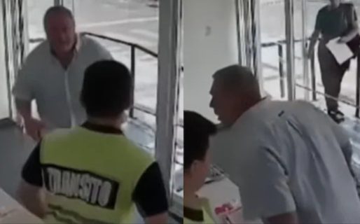 Fue a renovar el registro, no lo dejaron porque estaba vencido y amenazó a los empleados con un matafuegos