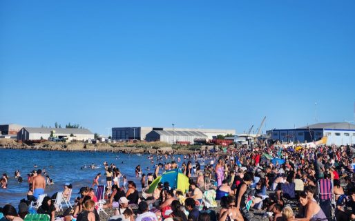 Se superó la temperatura máxima y alcanzó los 35 grados
