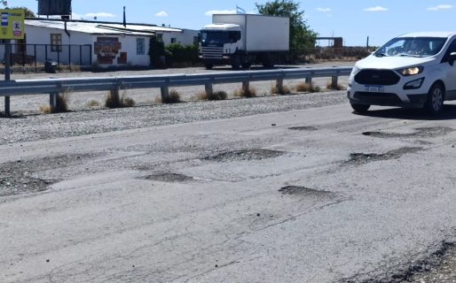 Calamitoso estado de la Ruta 40: hay que pasar a 3km/h para no romper el auto