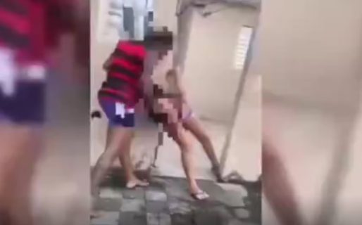 Una mujer se hizo pasar por su marido y golpeó en plena calle a su supuesta amante