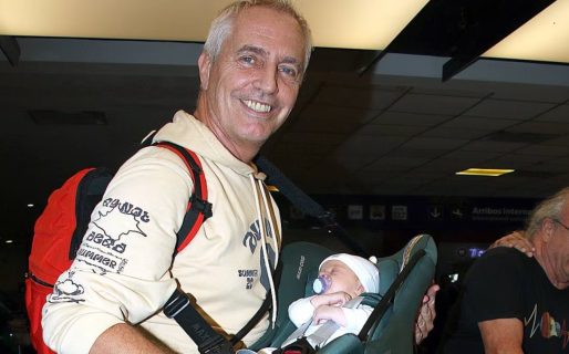 Marley llegó a la Argentina con Milenka y descontroló el aeropuerto de Ezeiza