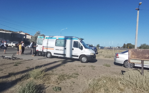 Un ciclista fue atropellado en Ciudadela