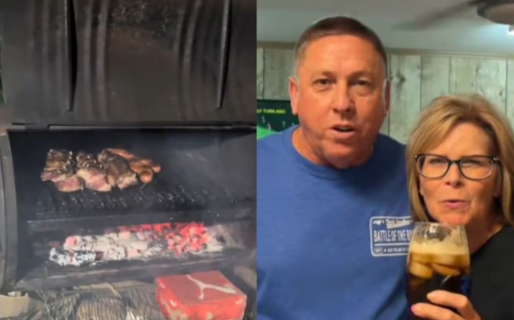 Video: una pareja de Estados Unidos probó el asado por primera vez y su reacción sorprendió a todos