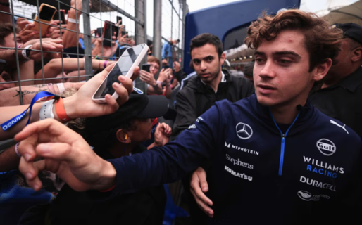 Franco Colapinto desafió a los jefes de la Fórmula 1 para incluir de vuelta a la Argentina en el calendario