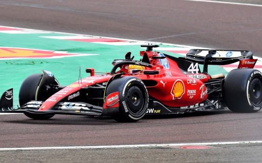 Lewis Hamilton probó la Ferrari por primera vez y empieza una nueva era en la Fórmula 1