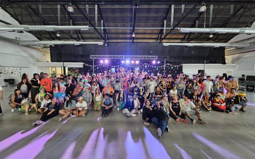 Más de 180 personas participaron de la Fiesta Hawaiana