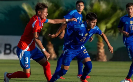 Con un golazo de Ian Subiabre, la Selección Argentina Sub 20 le ganó a Chile
