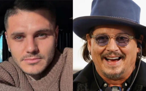 Aseguran que Johnny Depp viajó a Uruguay para asesorar a Mauro Icardi en su conflicto judicial con Wanda Nara