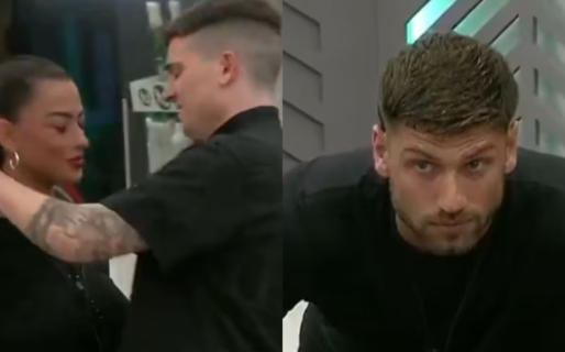 Luz se reencontró con su novio en “Gran Hermano”: así se le rompió el corazón a Santiago cuando los vio