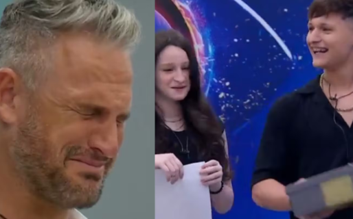 Emoción en “Gran Hermano”: los hijos de Claudio entraron a la casa y le dejaron un misterioso regalo