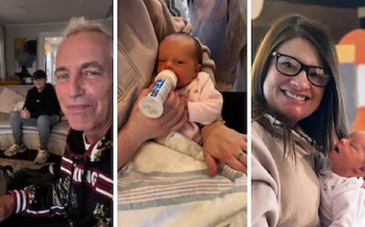 El emotivo reencuentro de Marley y Milenka con Kasandra, la mujer que llevó el embarazo de la beba