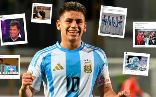 Los memes tras el 6-0 de Argentina a Brasil en el Sudamericano Sub 20
