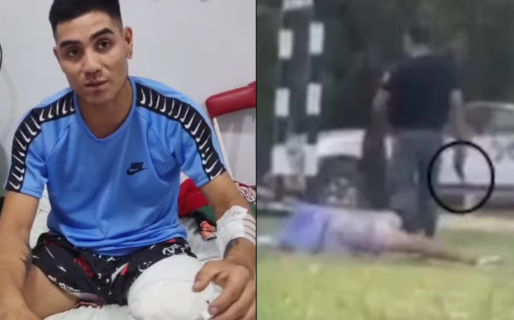 Habló el hombre baleado por un policía que lo acusó de ser el amante de su mujer: “Yo le daba contención”