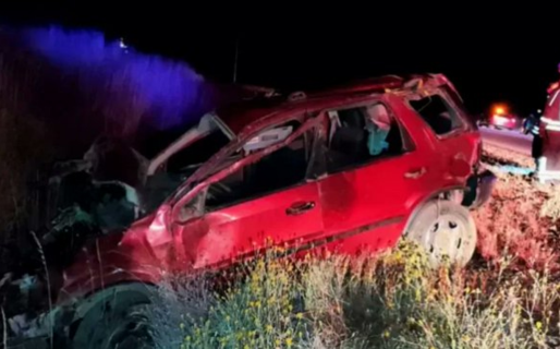 Una pareja gravemente herida tras volcar en la Ruta 40