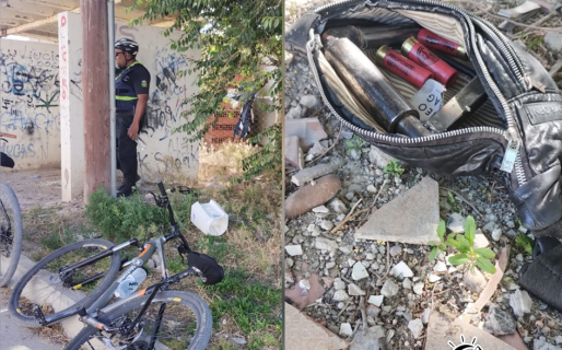 Vio a la Policía, descartó una tumbera y huyó