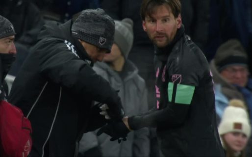 Qué se puso Lionel Messi adentro de sus guantes para jugar con 15 grados bajo cero