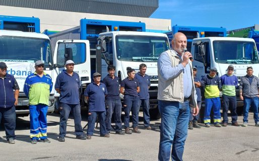 Urbana incorpora 8 camiones en el servicio de recolección en Comodoro