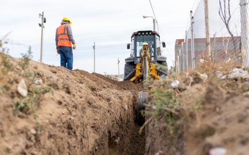 Continúa el avance de la obra de gas de Stella Maris que beneficiará a 51 familias