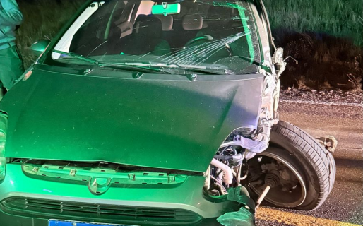 Accidente en Ruta 3: una mujer resultó herida tras chocar con un camión