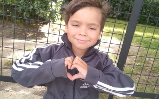 Benjamín, el niño atropellado, evoluciona muy bien de salud