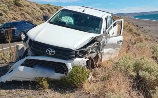 Accidente en ruta 3, entre Caleta Olivia y Comodoro