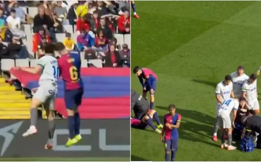 El comodorense Tomás Conechny sufrió un fuerte golpe en la cabeza y tuvo que ser trasladado al hospital