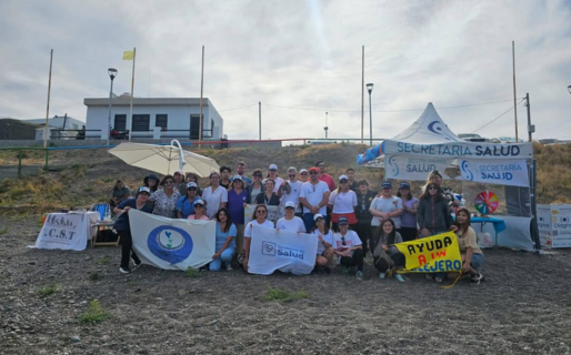 Exitosa jornada de adopción en la playa de Kilometro 3
