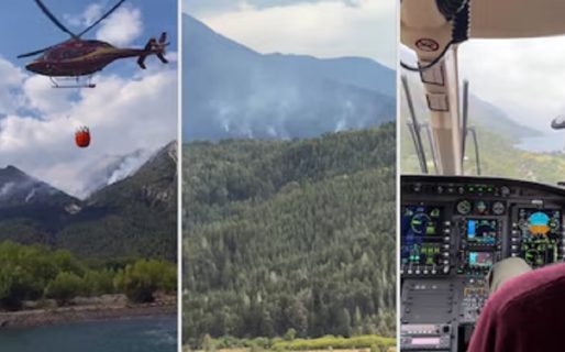 Casi 11.000 hectáreas arrasadas por el fuego en el Parque Nacional Nahuel Huapi: así trabajan los brigadistas en las zonas afectadas