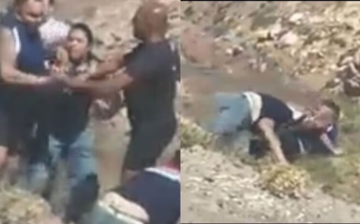 Brutal pelea en el Paso Cristo Redentor: se agarraron a piñas porque un auto intentó adelantarse en la fila