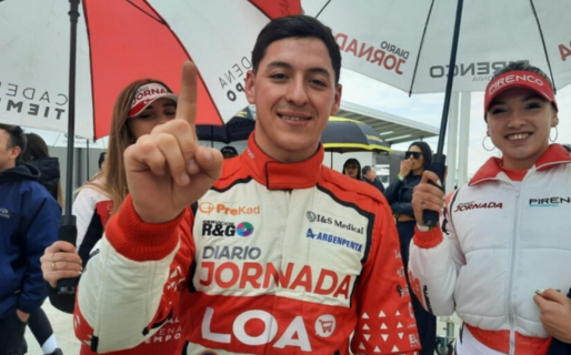 El comodorense Renzo Blotta se adjudicó la serie más veloz en Paraná