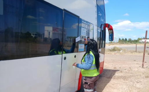 Un colectivo transportaba menores a Comodoro en condiciones inadecuadas